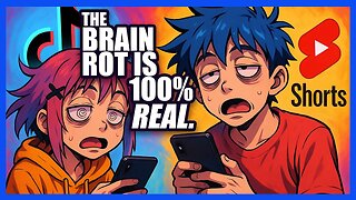 YouTube Shorts and TikTok are LITERAL Brain Rot, Study Says. | Clownfish TV
