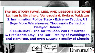 Liberty Conspiracy LIVE 2-16-26 INSANE WARMONGERS, Epstein, ICE Terrorism, Presidents Day