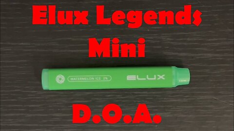 Elux Legends Mini: Dead On Arrival! Review & Teardown