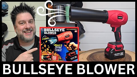 🔥 Bullseye Blower Handheld Leaf Blower – Power, Precision, and Performance! 🔥