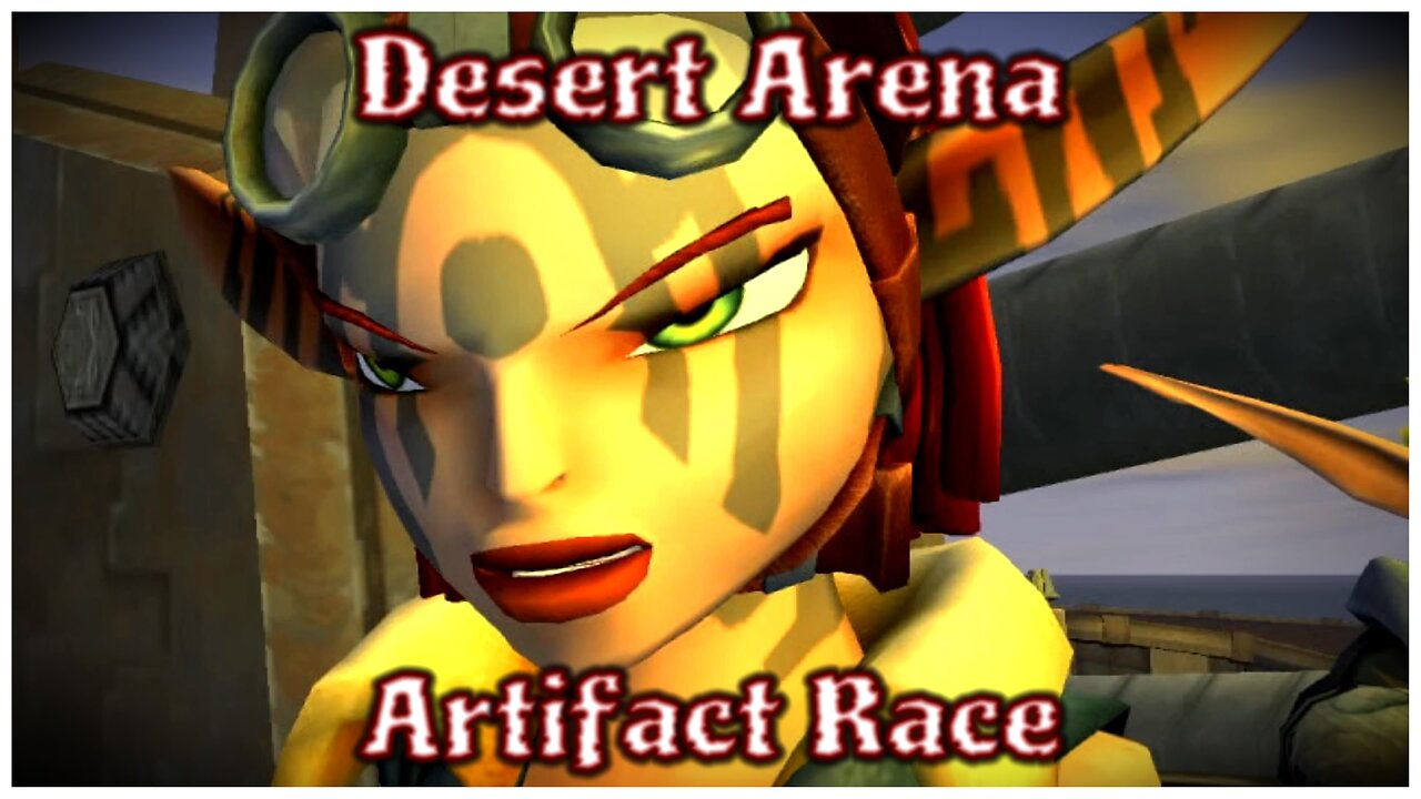 Jak X: Combat Racing | Desert Arena - Artifact Race