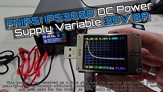 FNIRSI IPS3608 Review & Tutorial – Best 36V 8A Bench Power Supply with USB-C & Dual UI