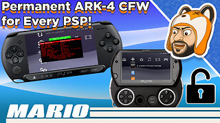 How to Mod Any PSP on Firmware 6.61 or Lower with ARK-4 Permanent CFW!