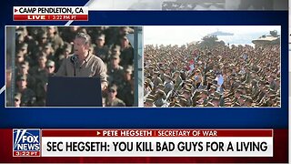 Secretary of War Pete Hegseth Just AMPED UP a TON of US Marines & they went crazy!