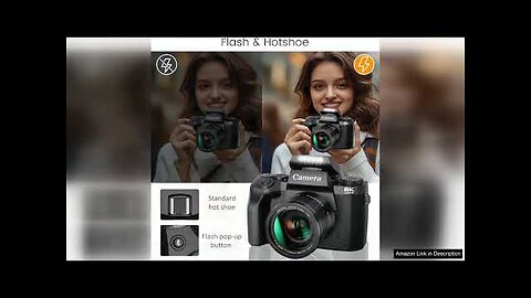 Saneen Digital Camera 8k Cameras for Photography 64MP WiFi Touch Screen Vlogging Review