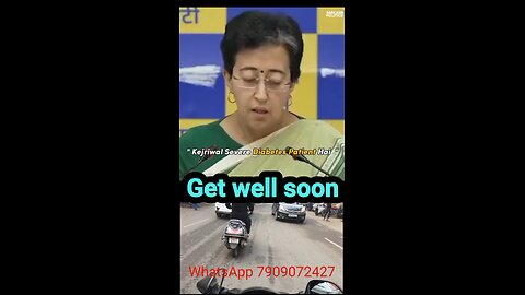 Get well soon sir #arvindkejriwal #aamaadmiparty #aap #delhi #india #bjp #narendramodi