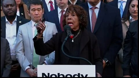 Rep Maxine Waters: We Will Fight Elon Musk