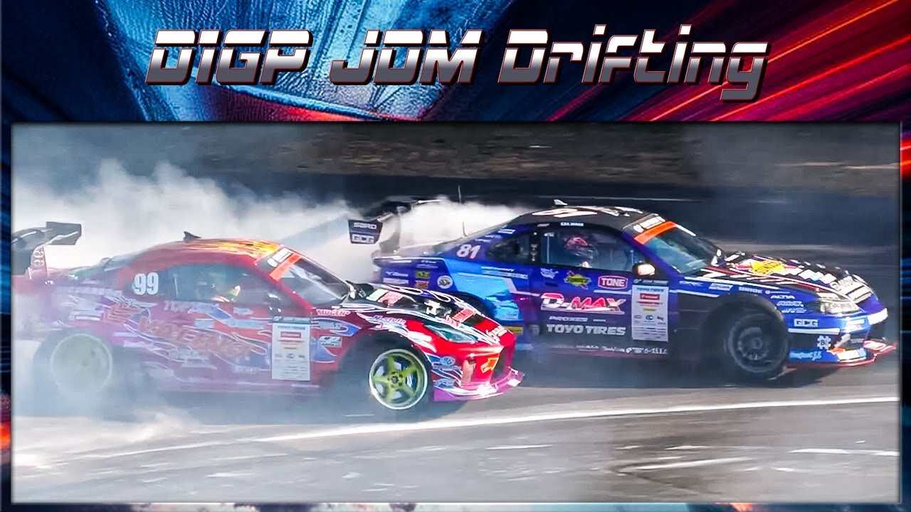 Unbelievable Japanese JDM D1GP Drift Battles!