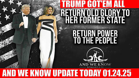 🔥 WILL TRUMP'S INAUGURATION BE SAFE 🔥And We Know update 01.24.2025