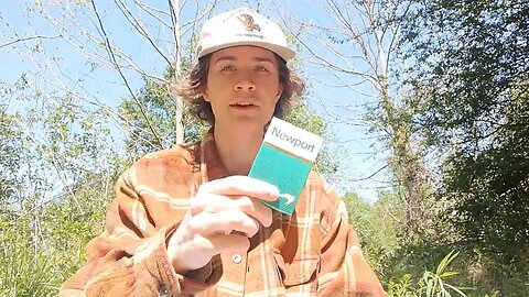 Smoking a Newport Cigarette - Review