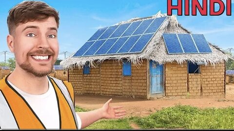 We Powered a Village in Africa In Hindi ! Mr beast New Hindi Video !