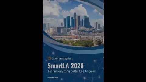 WEF 2030 "15-minute" SMART CITY planned for LA- SmartLA 2028