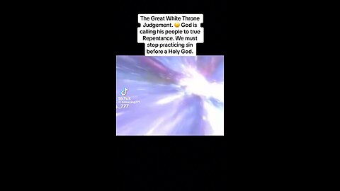 The great white throne judgment