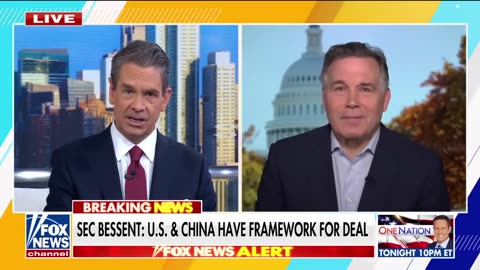 JUST IN: U.S., China agree to framework of trade deal