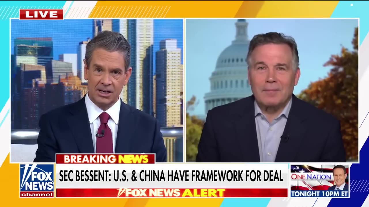 JUST IN: U.S., China agree to framework of trade deal