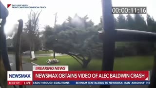 Newsmax Obtains Video Of Actor Alec Baldwin's Crash, CONTRADICTS His Account Of The Accident
