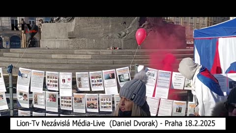Útok Pšenákem dýmovnici na akci Galerie PRAVDY