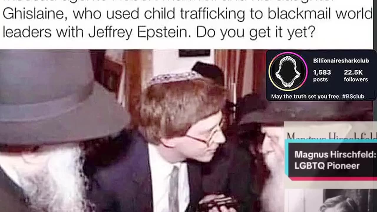 Bill Gates, Maxwell, Zionist Khazars