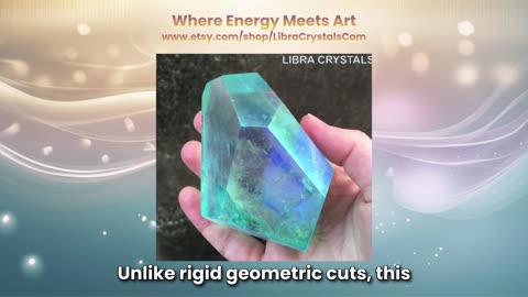 Aqua Aura Quartz Freeform | Clarity, Creative Flow & Uplifting Energy Crystal