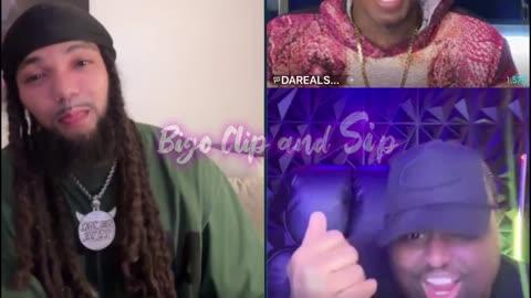 Team PK Papi ft DreBaby n supa speaking bad on Bigo for not rewarding them 10/26/25 #bigoclipandsip
