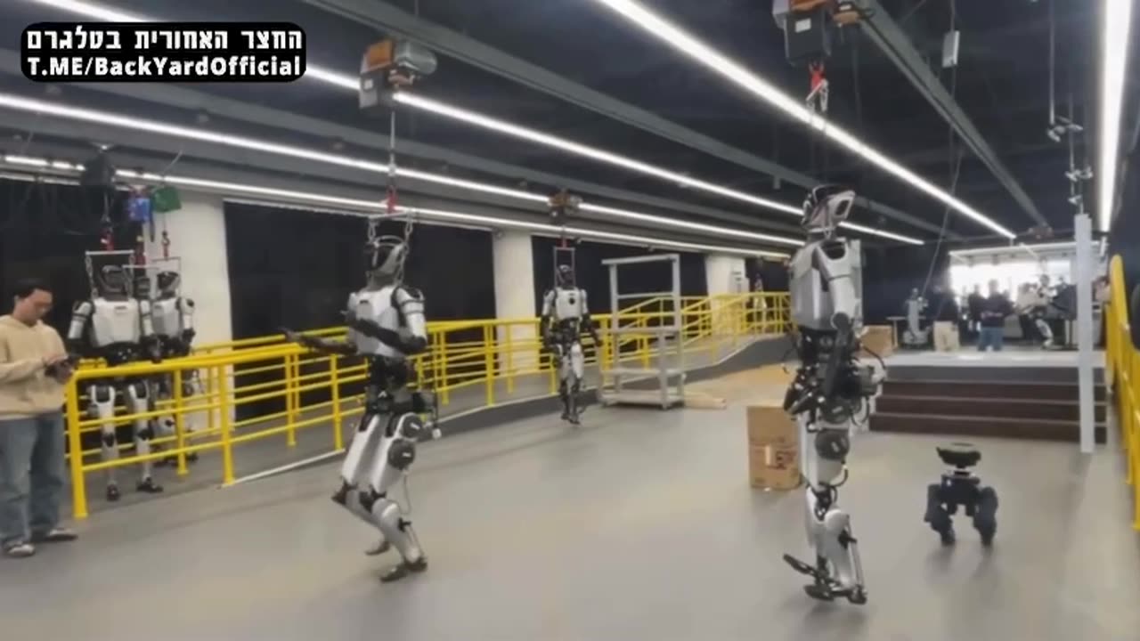 A camp in China for training robots 🤖