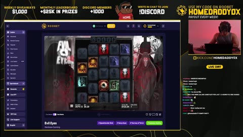 GIVING AWAY PROFITS On Slot Calls!! | Evil Eyes | Roobet Gambling, Slots & Casino