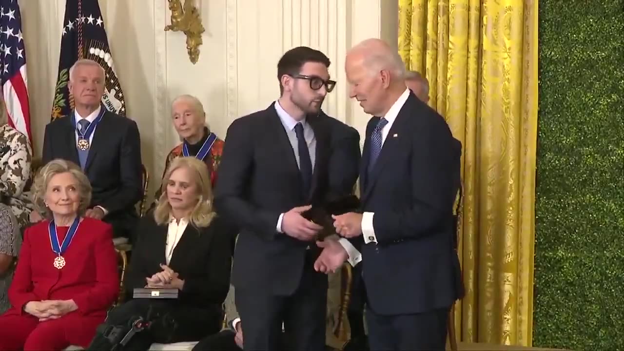 President Biden Awards George Soros With The Presidential Medal Of Freedom