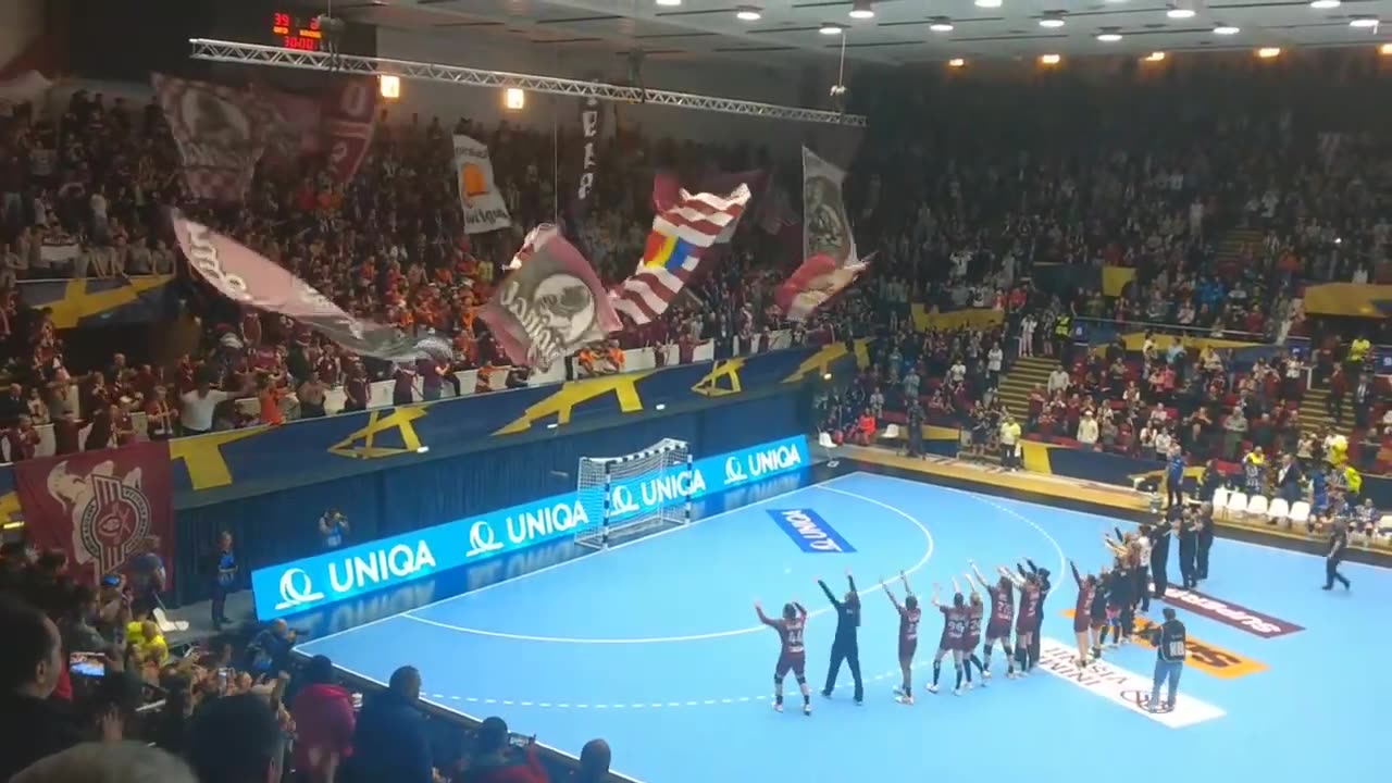 Rapid (Romania) vs Buducnost (Montenegro) (Handball Champions League) splendid moment