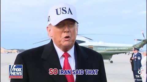 Trump on Iran ..