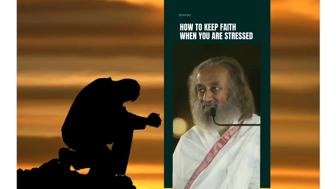 How to keep Faith when you are stressed