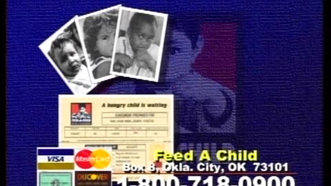 Feed the Children BET September 16, 2001 800am-830am EDT