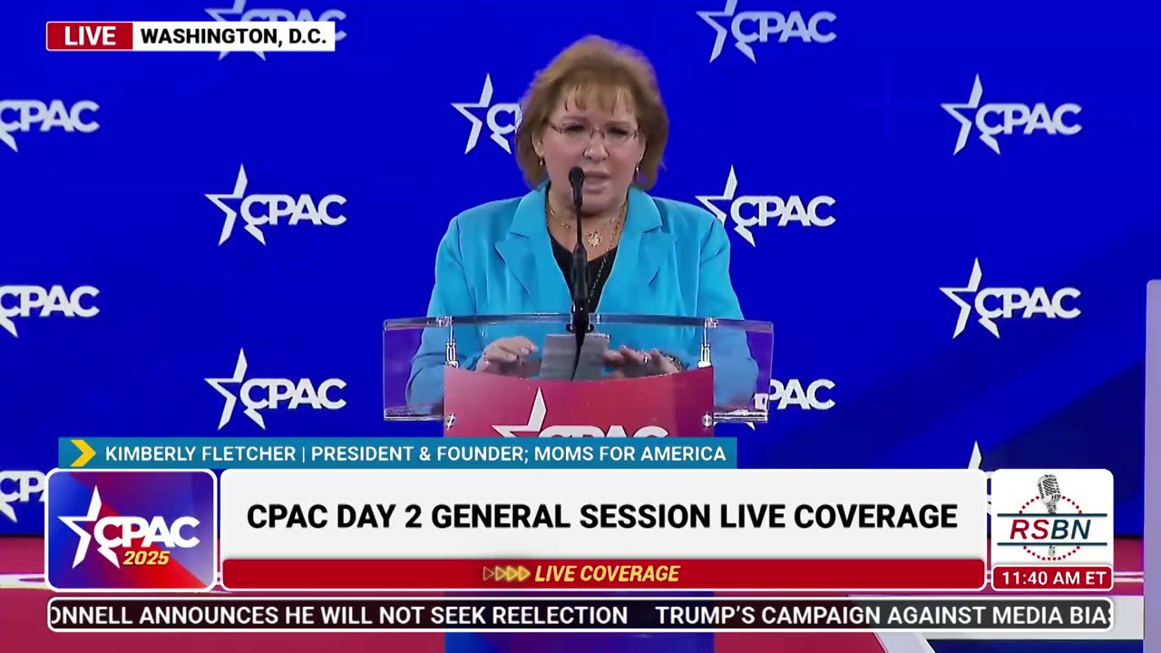 FULL SPEECH: Kimberly Fletcher Speaks at CPAC 2025 Day Two - 2/21/25