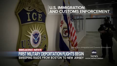 First Time in History! Military Planes Deployed for Mass Deportations