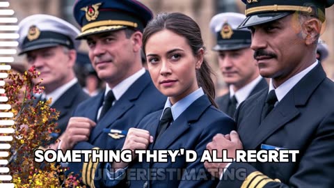 She Just Wanted To Fly a Jet — Officers Laugh, Until They See The Tattoo On Her Arm!