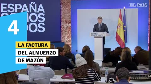 FEIJÓO: "El 2025 de este gobierno discurrirá entre los juzgados, Waterloo y (quizás) algo de Franco"