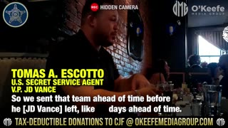 Vance's Secret Service Detail Busted By James O'Keefe's Undercover Journalist