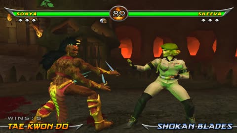 Mortal Kombat: Armageddon - Sonya - PS2