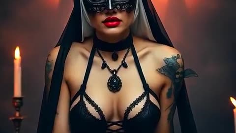 VAMPIRE NUNS _ VAMPIRE WOMEN _ GOTH GIRLS _ LATEX FASHION