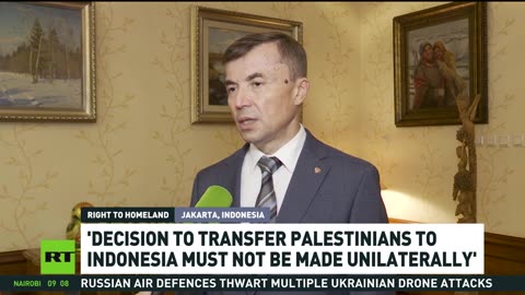 Decision to transfer Palestinians to Indonesia must not be made unilaterally Russian envoy