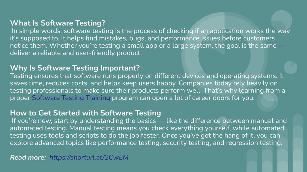 Beginner's Guide to Effective Software Testing Practices