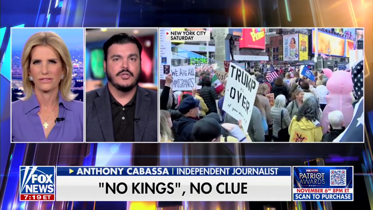 Journalist Says He Witnessed Pro-Democrat Union 'Recruiting' Youth During 'No Kings'