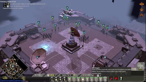 The city is overrun!! Varuna Campaign Starship Troopers Terran Command 14