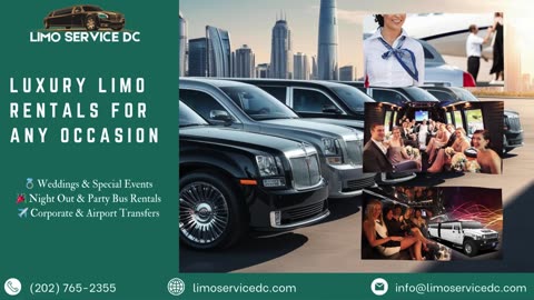 DC's Most Trusted Luxury Limo Service – Book Instantly!