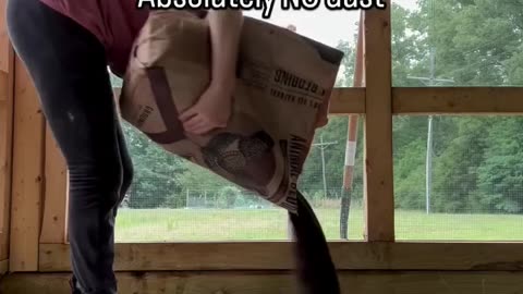 No dust. No smell. NO CAFFEINE. Just happy chickens.