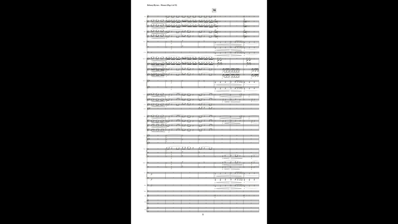 Claude Debussy – Suite Bergamasque, No. 2 - Menuet (Symphonic Band)