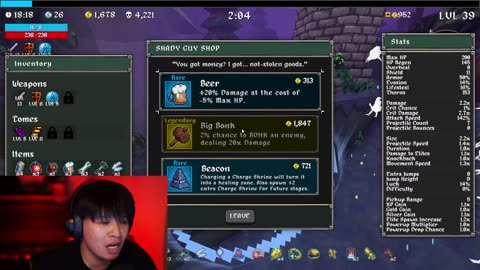Reacts, Drama and Megabonk (10/6)