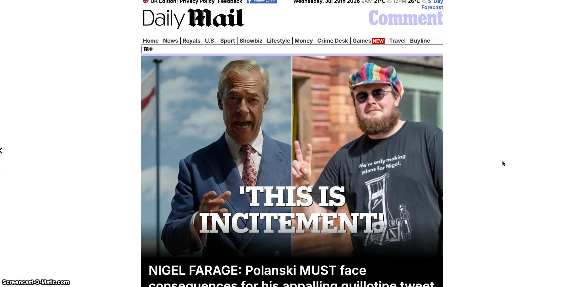 Farage Fakery