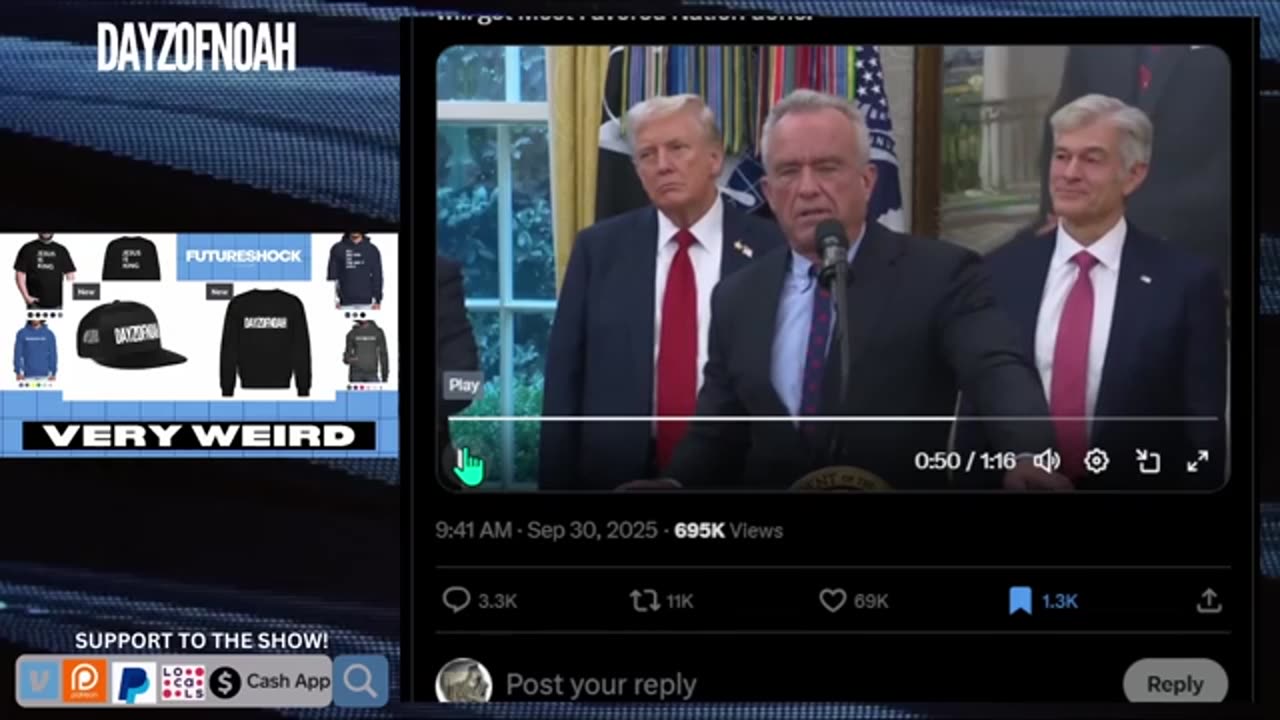 TRUMP SIGNS 70B DEAL WITH PFIZER | WARP SPEED 2.0 COMING | Techno-Art of the Deal | Dayz of Noah