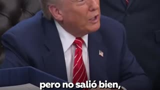 Trump aclara la situación en torno a las negociaciones con Irán