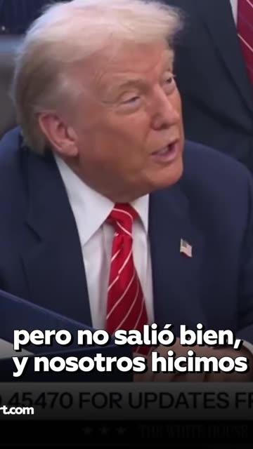 Trump aclara la situación en torno a las negociaciones con Irán